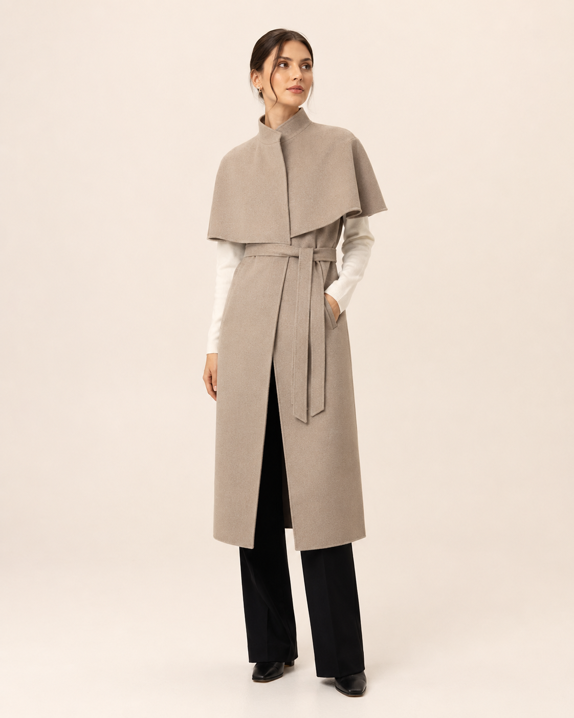 Celia Double-Layer Vest Coat