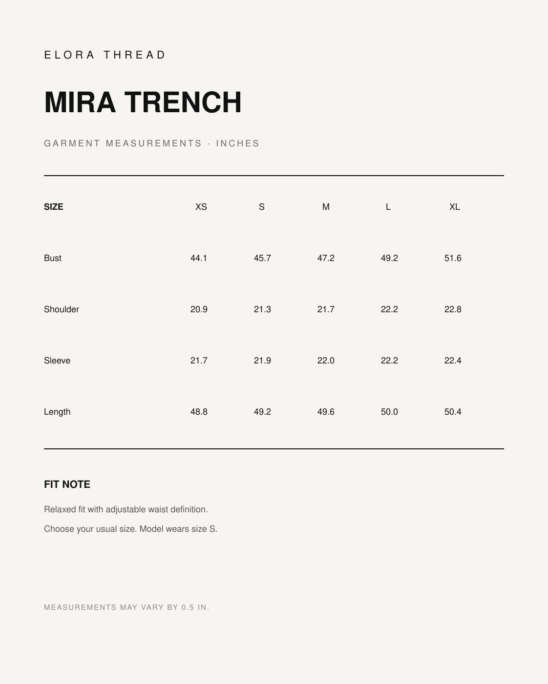 Mira Convertible-Collar Trench