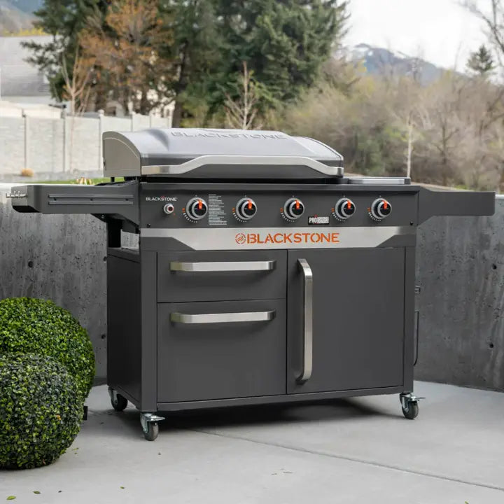 5-Burner 28-Inch Propane Griddle with Range Top