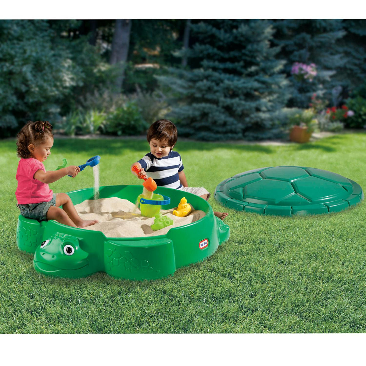 Turtle-Shaped Sandbox