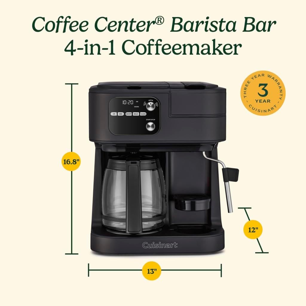 4-in-1 Coffee Center Barista Machine