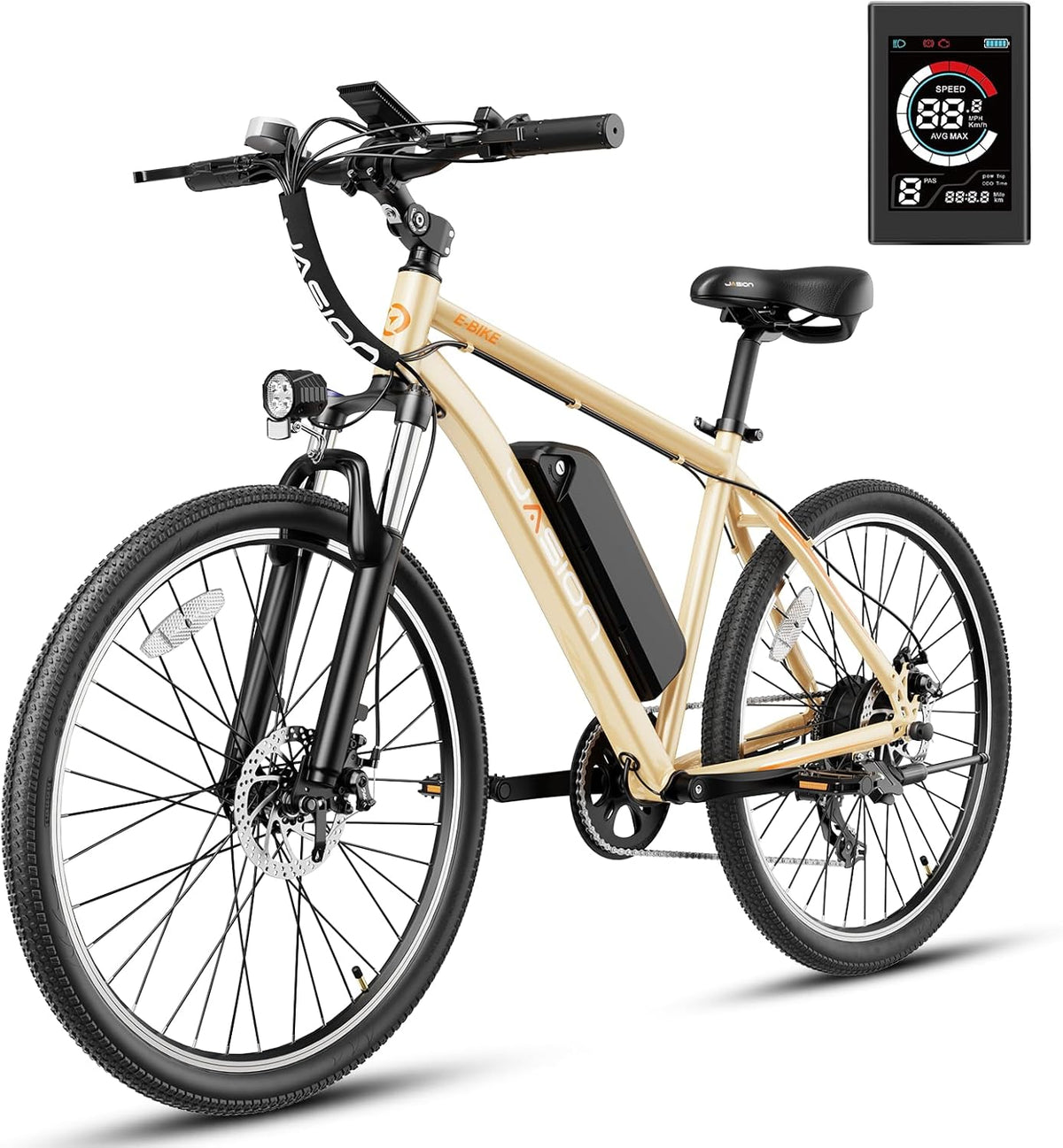 500W Electric Bike with 40-Mile Range and 20 MPH Top Speed - Model EB5