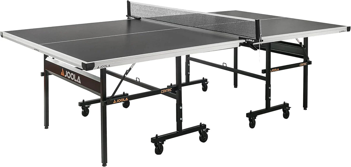 Professional MDF Indoor Table Tennis Table with Quick-Clamp Net and Playback Mode