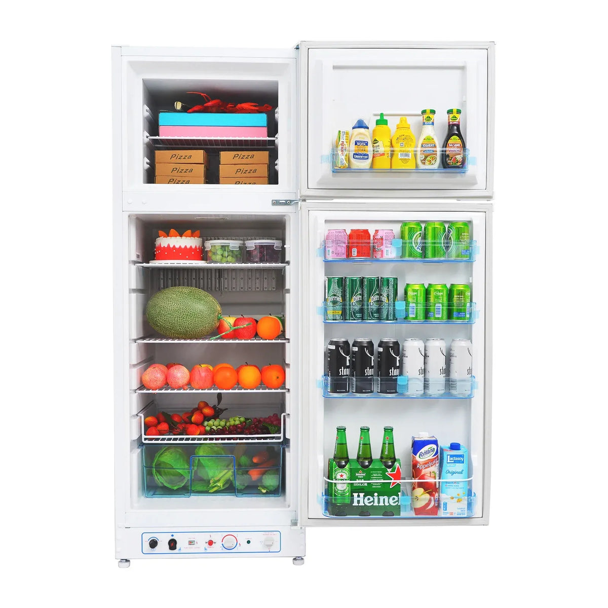 9.4 Cu. Ft. Propane Refrigerator and Freezer for RVs and Campers