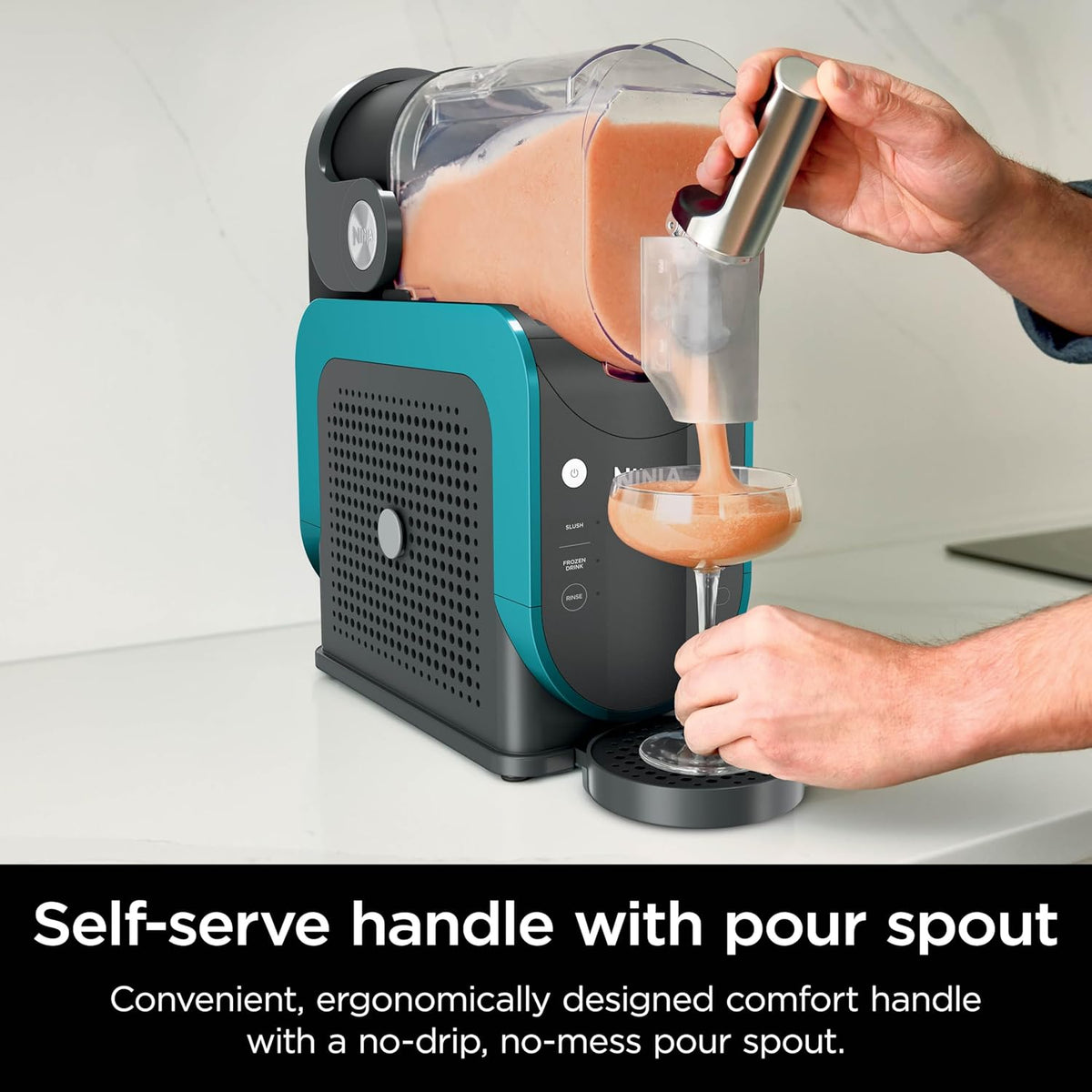 Frozen Drink Maker with Rapid Cooling System