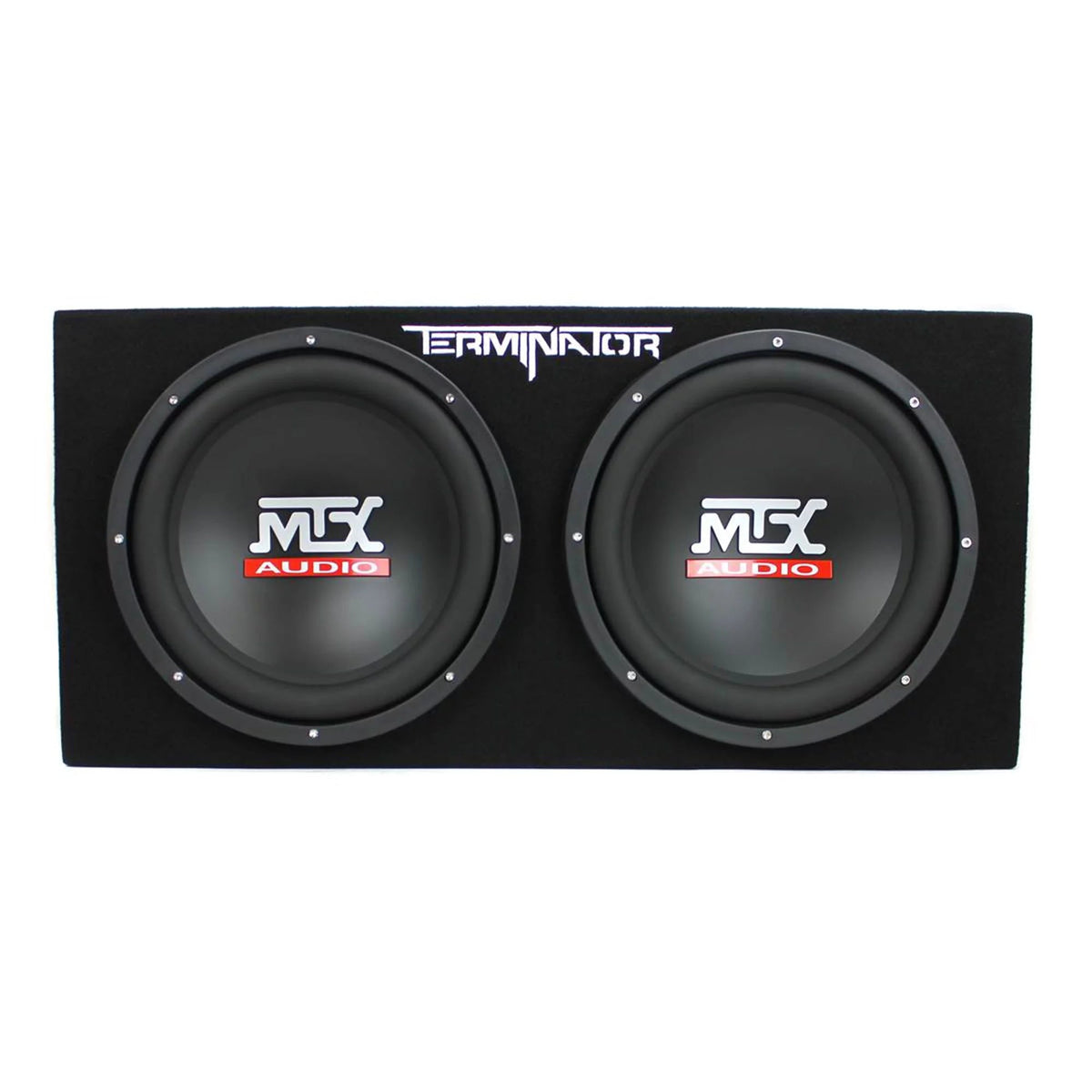 12-Inch 1200W Dual Car Subwoofer Package with Amplifier and Installation Kit