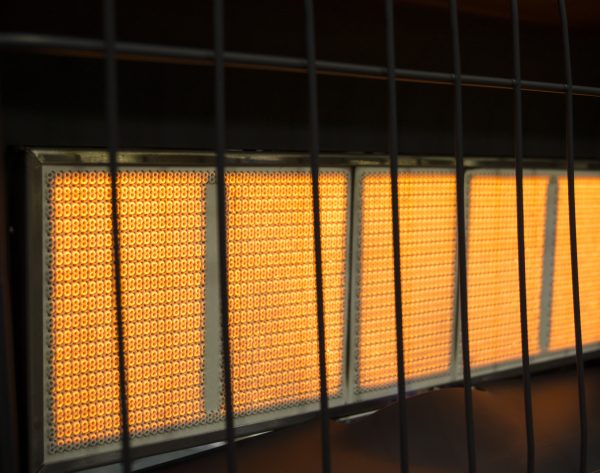Vent-Free Natural Gas Infrared Wall Heater with Thermostat