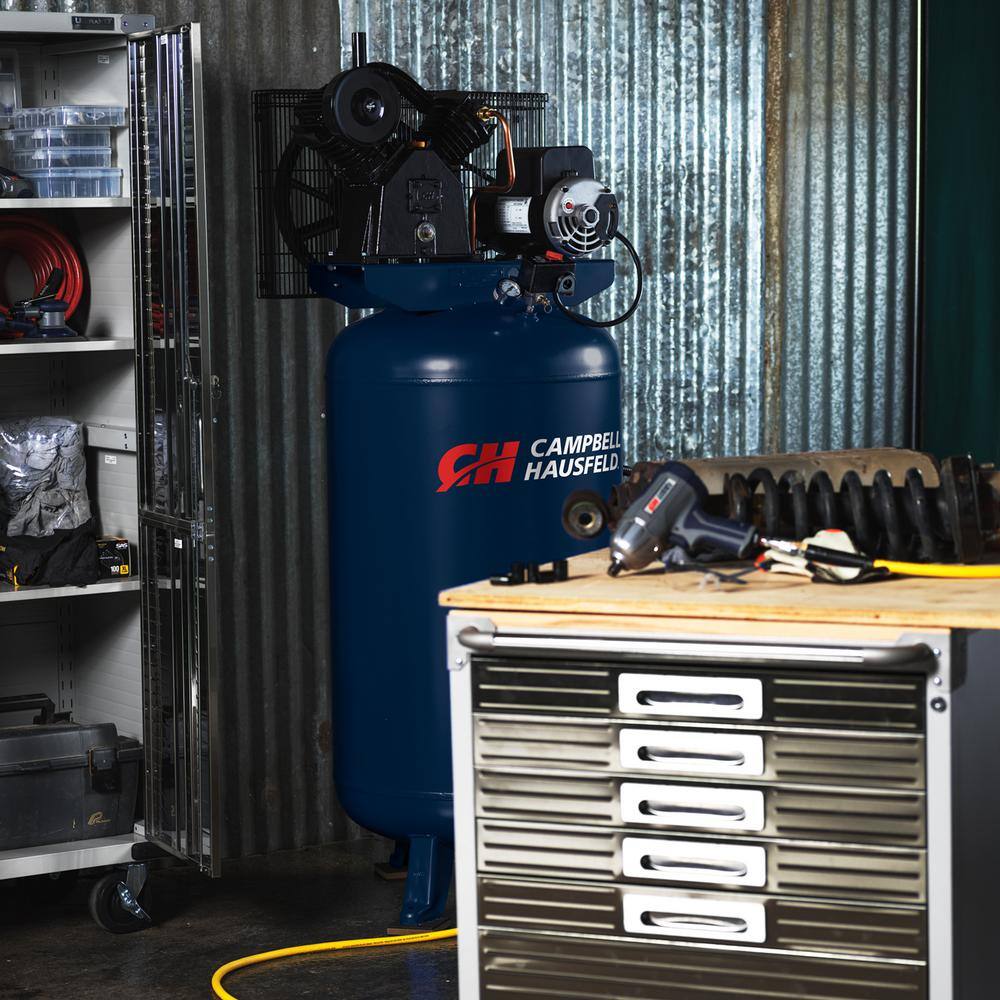 80-Gallon 175 PSI Two-Stage Stationary Air Compressor - Model XC802100