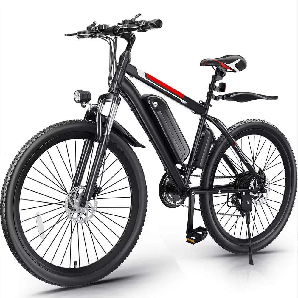 500W 26-Inch Electric Bicycle for Adults with Cruise Control