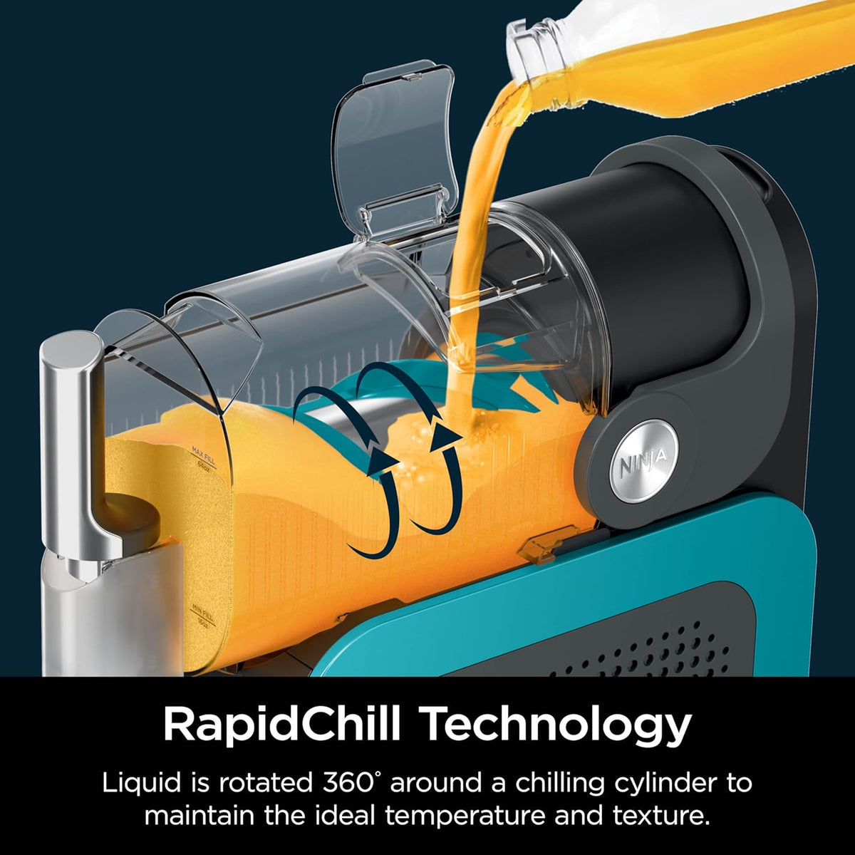 Frozen Drink Maker with Rapid Cooling System