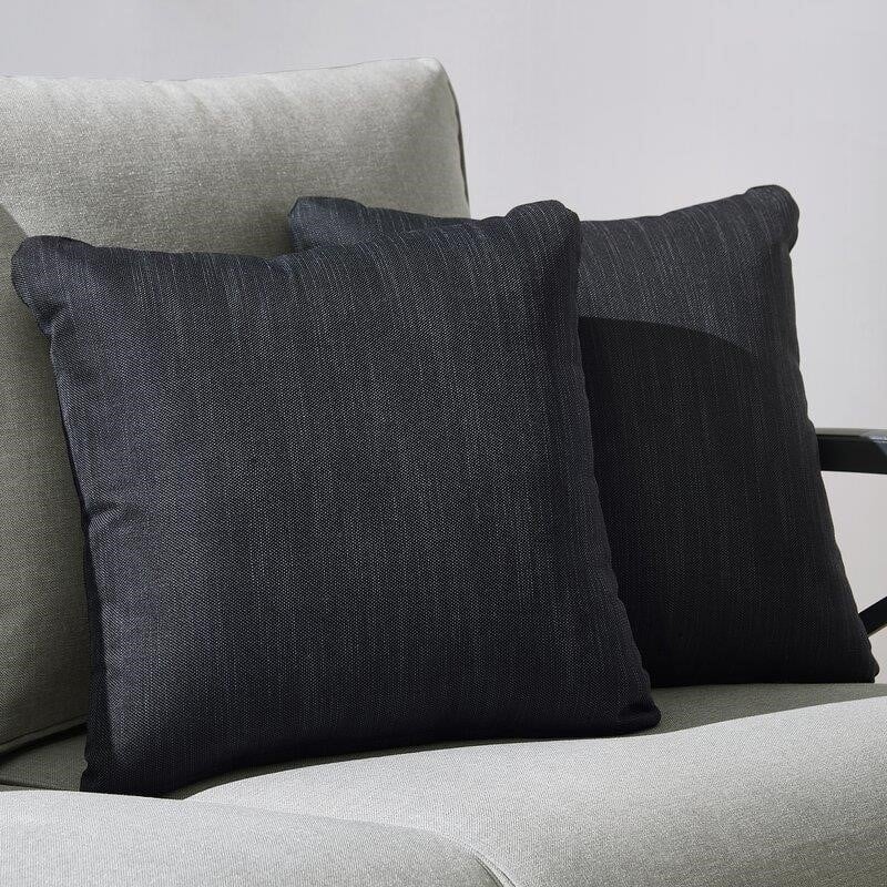 Metal 4-Person Seating Group with Cushions