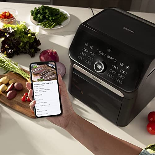 6.8-Qt. Air Fryer with Dual Heating and Smart Temperature Control