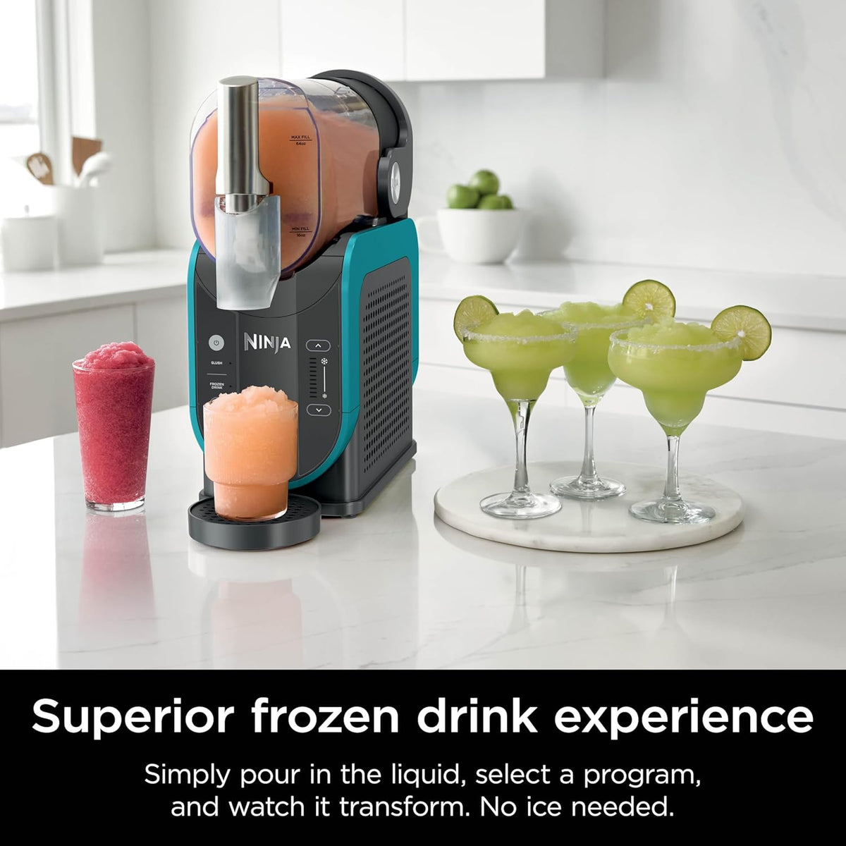 Frozen Drink Maker with Rapid Cooling System