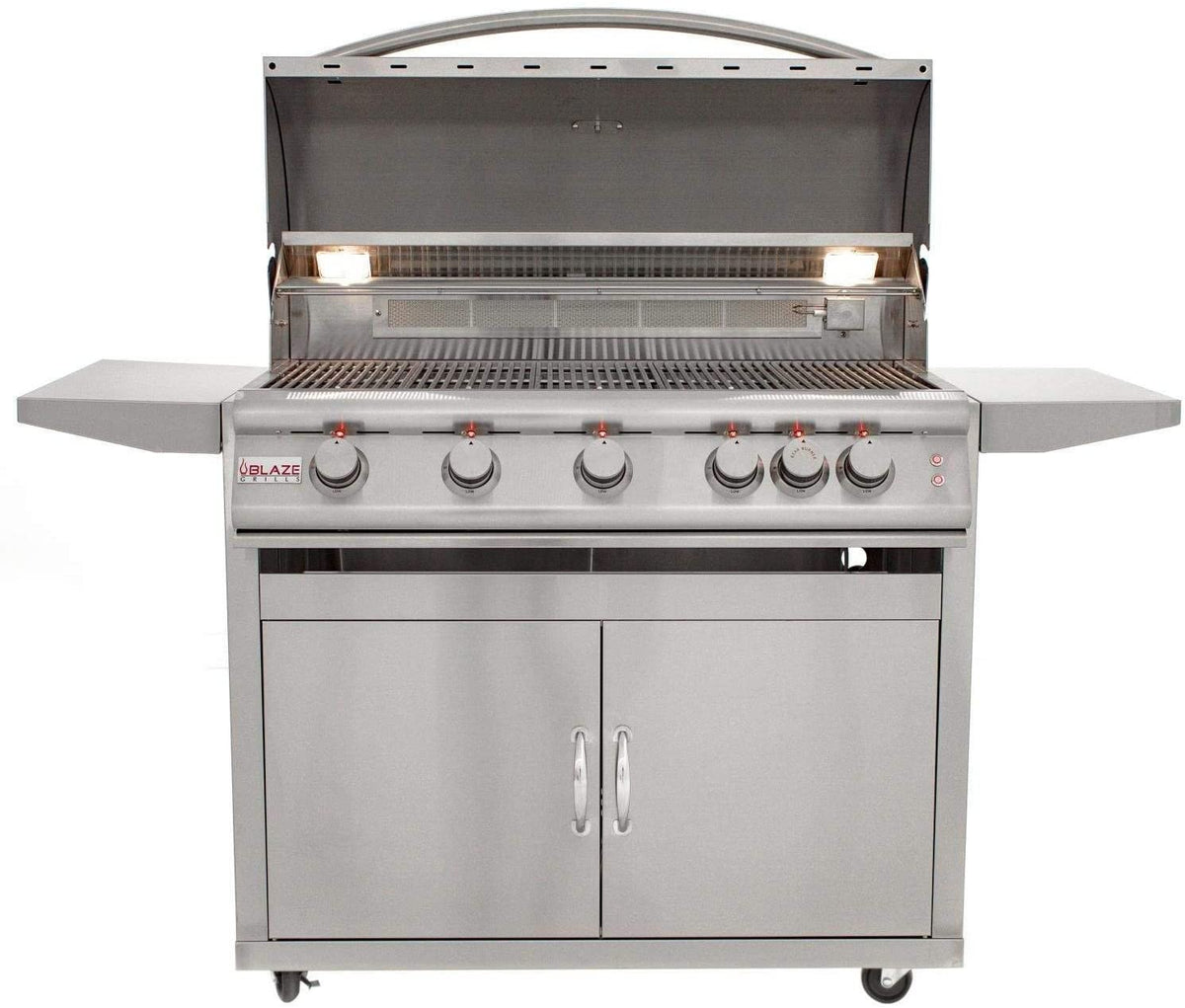 40-Inch Freestanding Propane Gas Grill with Lights