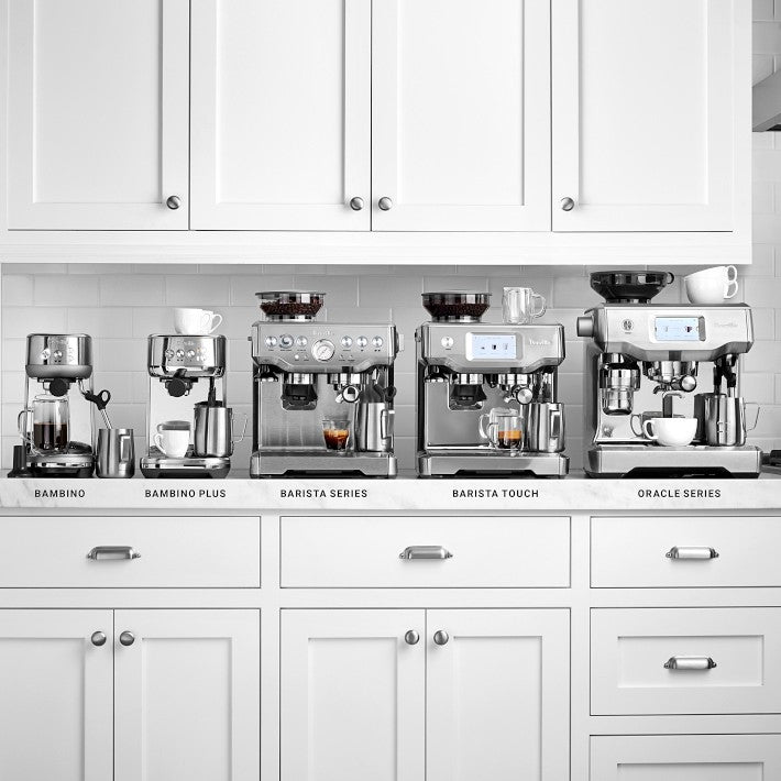 Manual Espresso Machine with Built-In Grinder