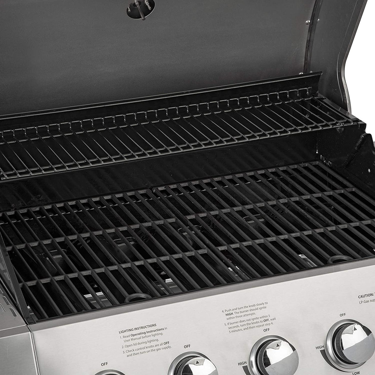 CGG-8500 Five-Burner Gas Grill with Side Burner