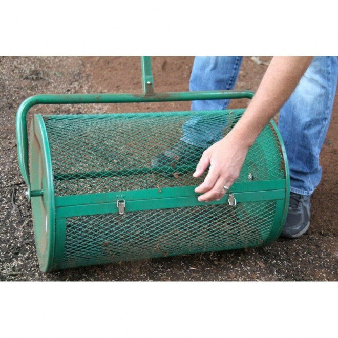 Compost and Peat Moss Spreader