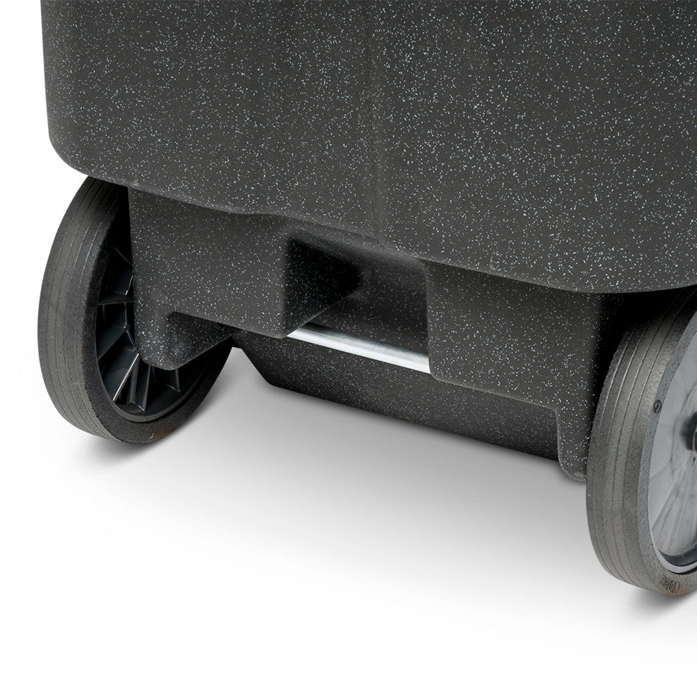 96-Gallon Wheeled Trash Can with Lid