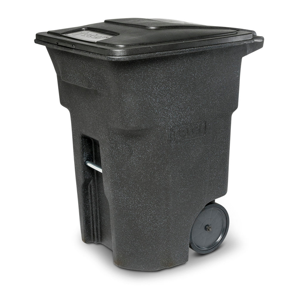 96-Gallon Wheeled Trash Can with Lid