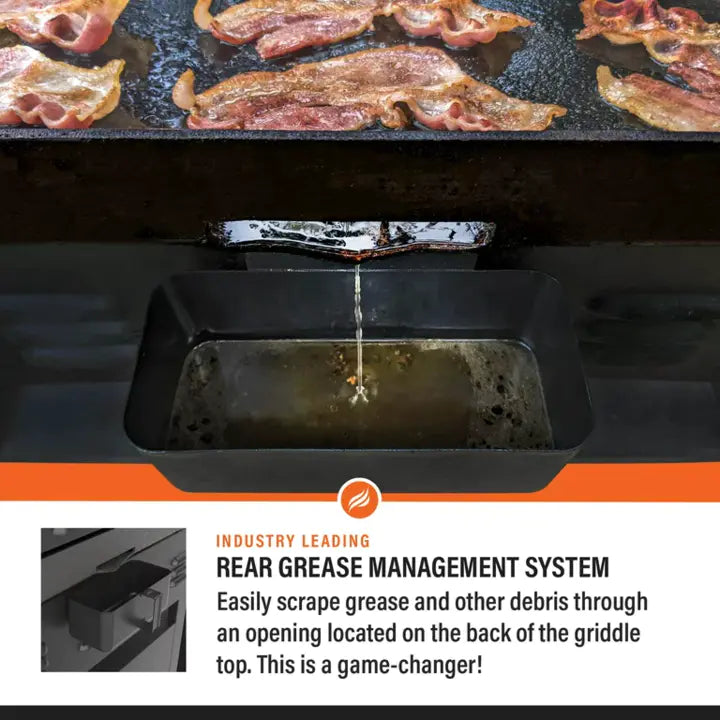 5-Burner 28-Inch Propane Griddle with Range Top