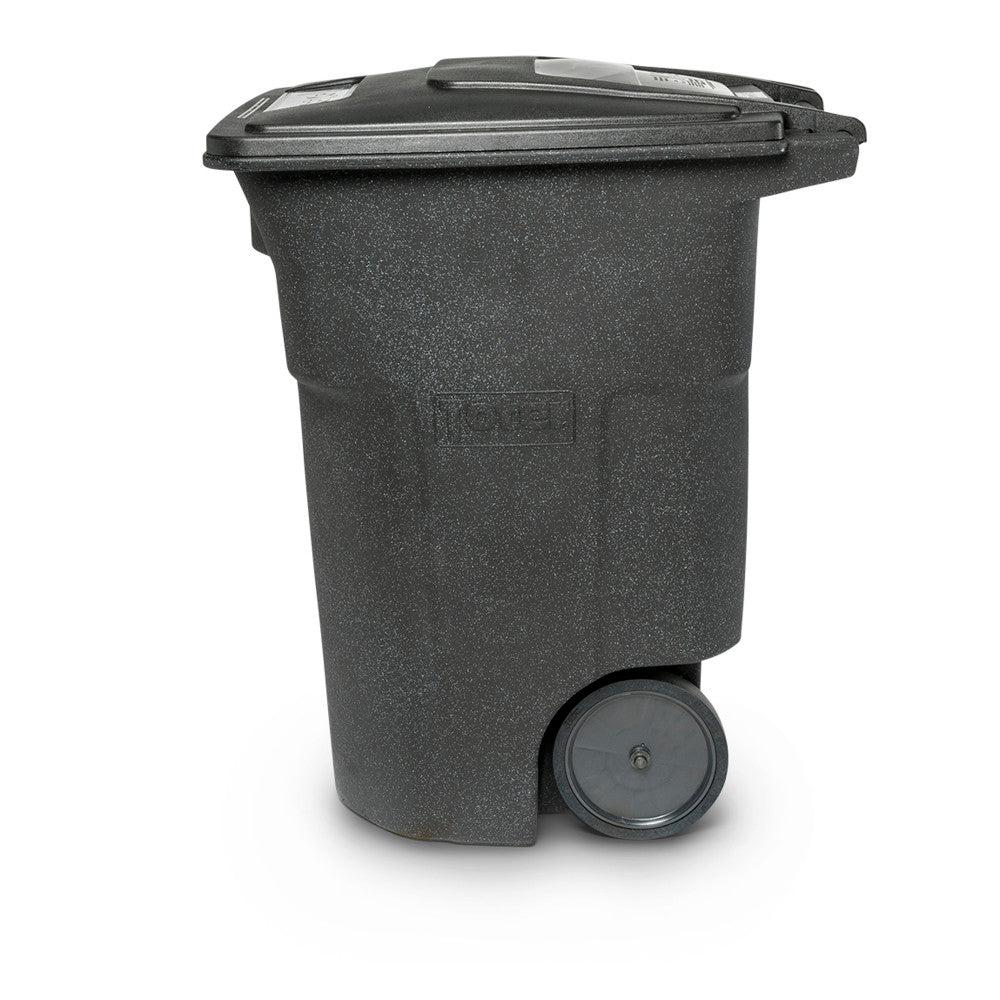 96-Gallon Wheeled Trash Can with Lid