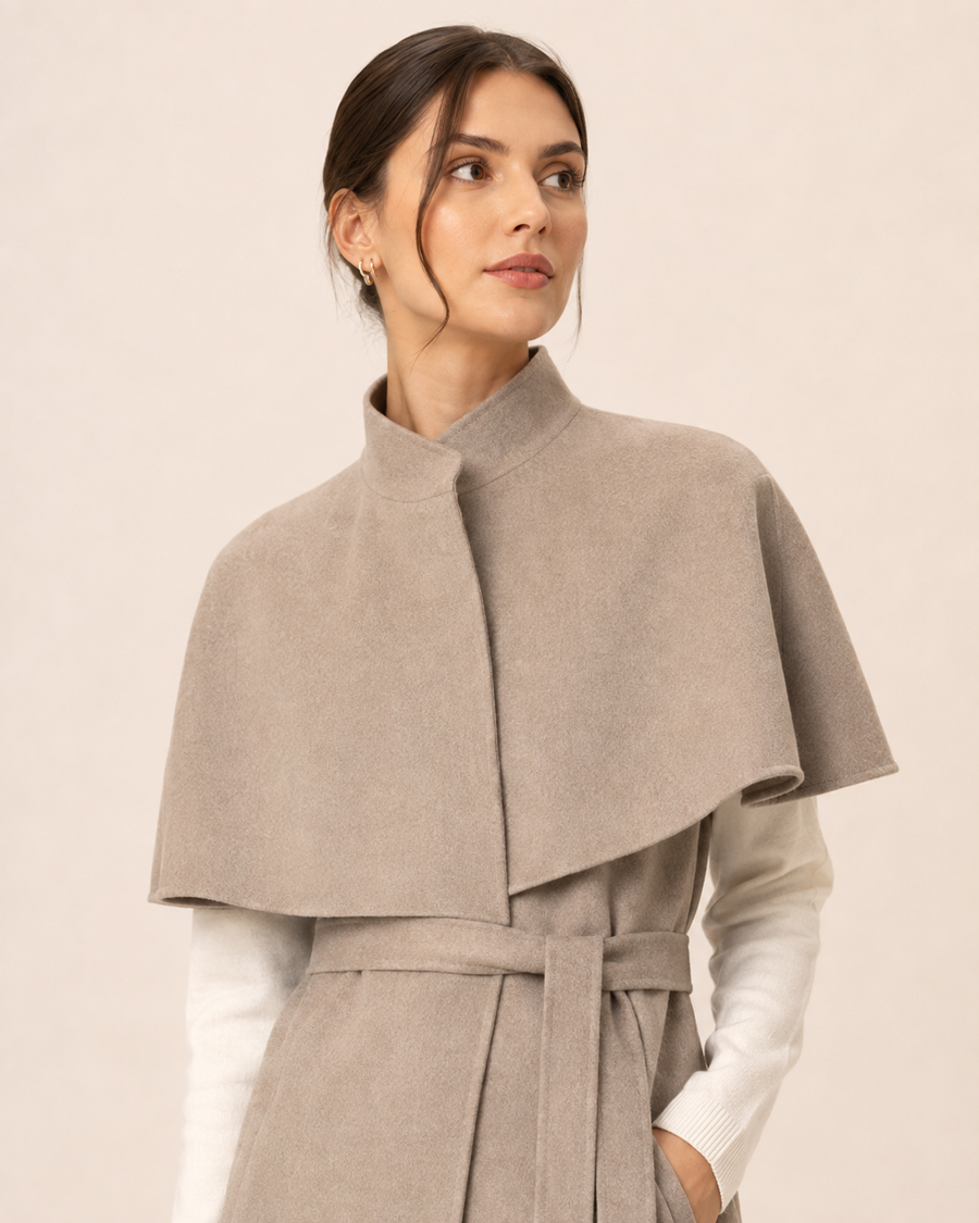 Celia Double-Layer Vest Coat