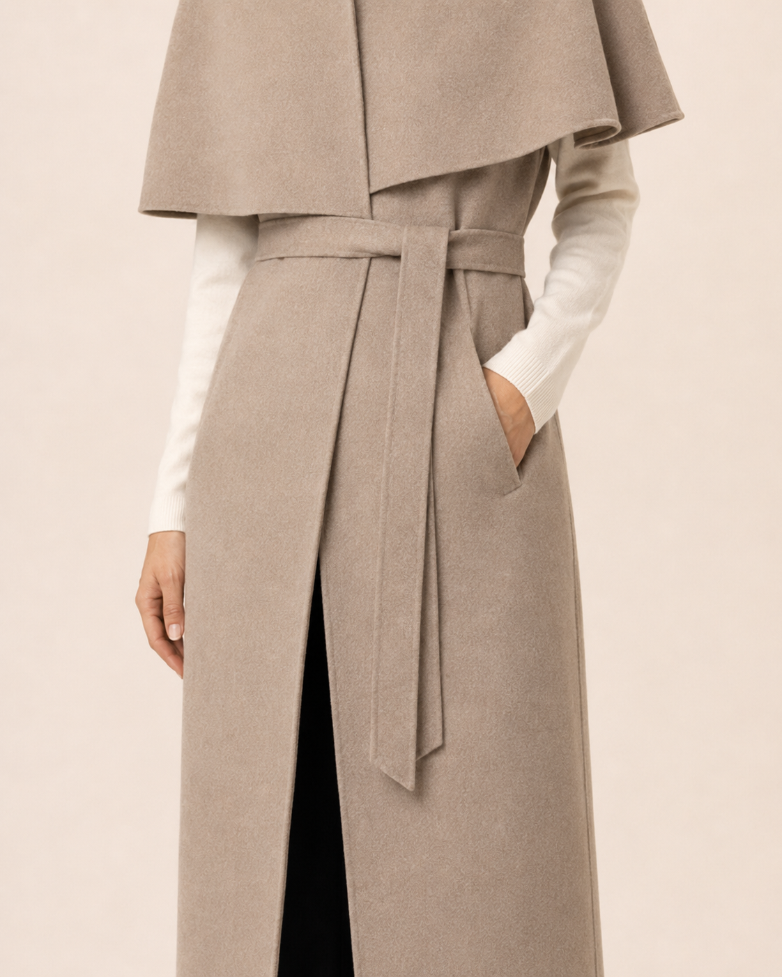 Celia Double-Layer Vest Coat