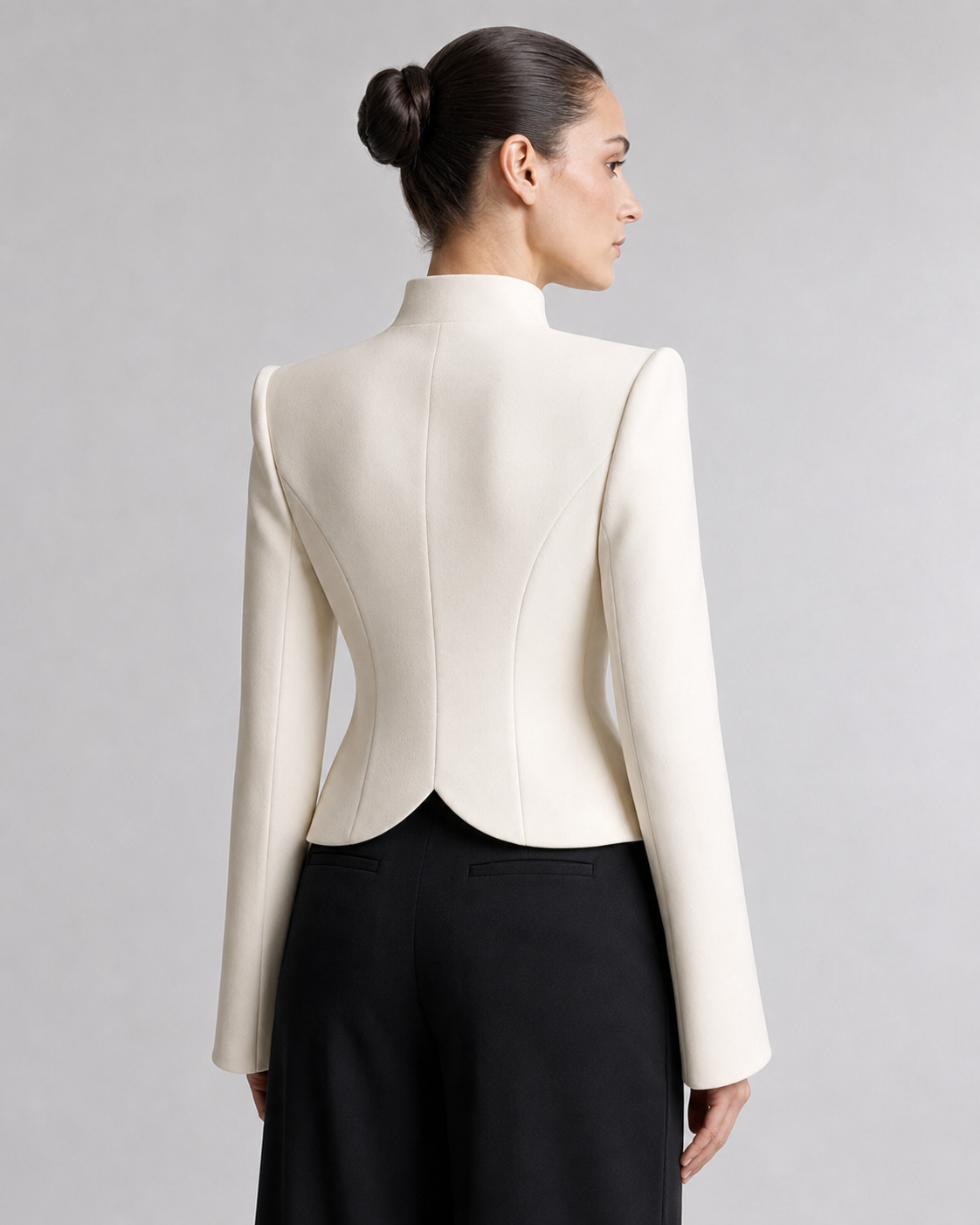 Sera Architectural Cropped Blazer