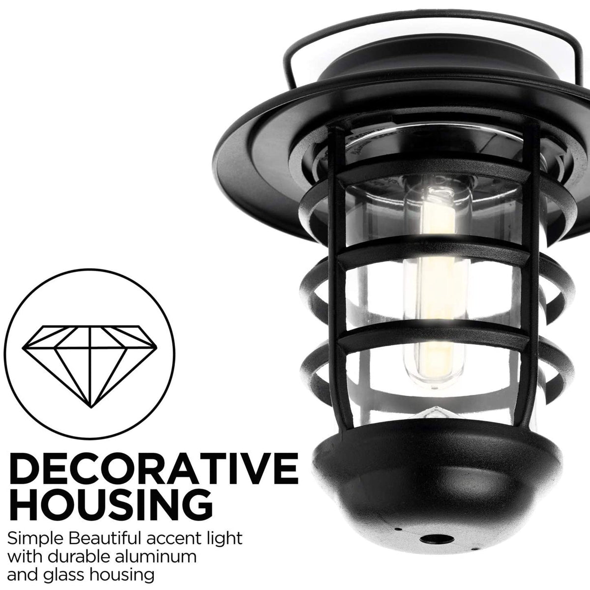 solar outdoor decorative glass wall lantern light no wiring