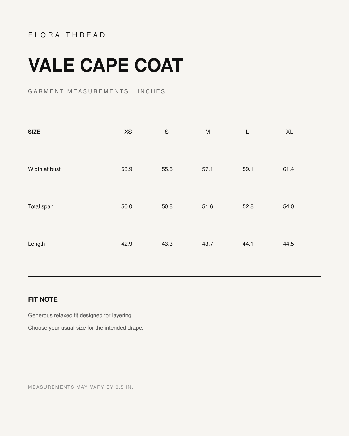 Vale Draped Cape Coat