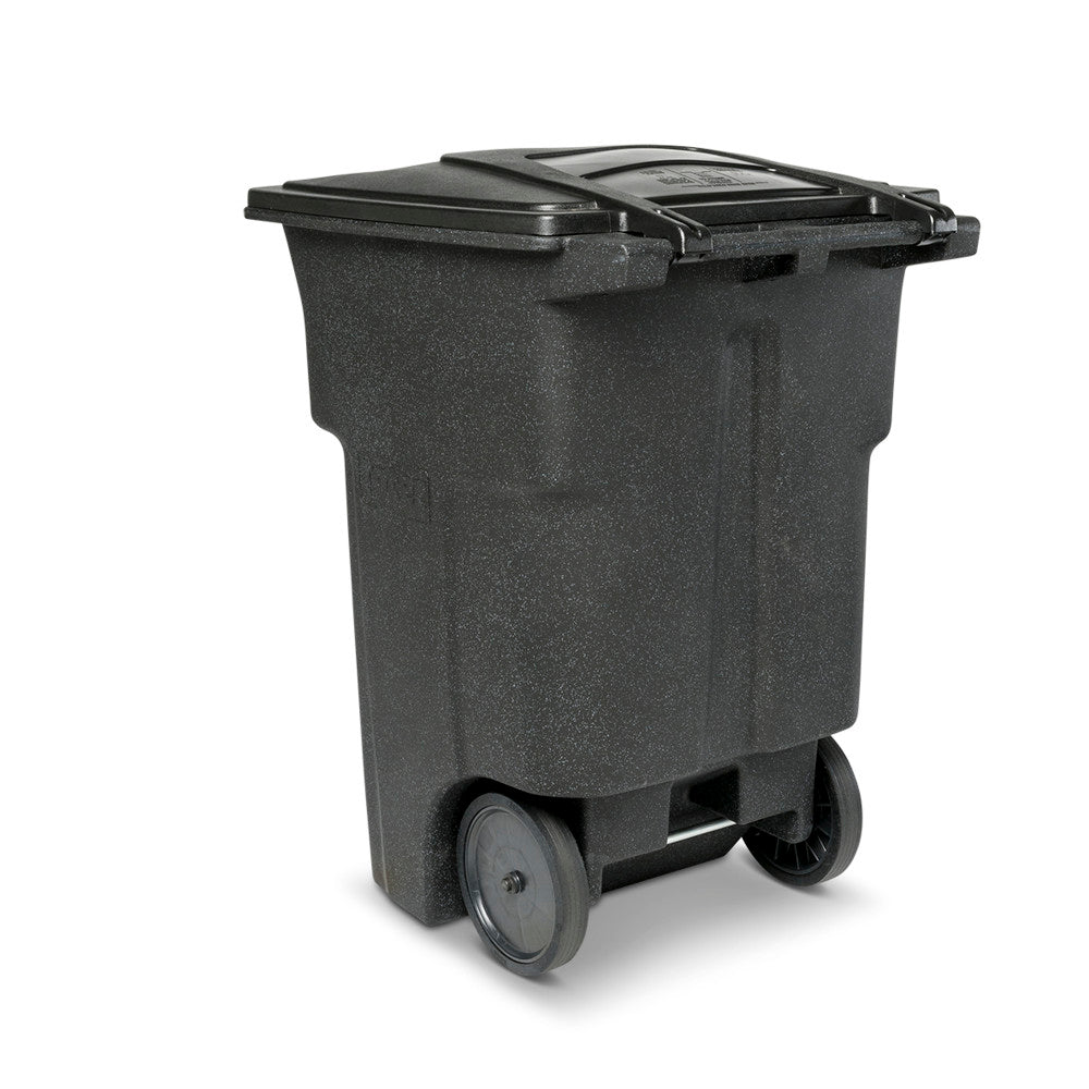 96-Gallon Wheeled Trash Can with Lid