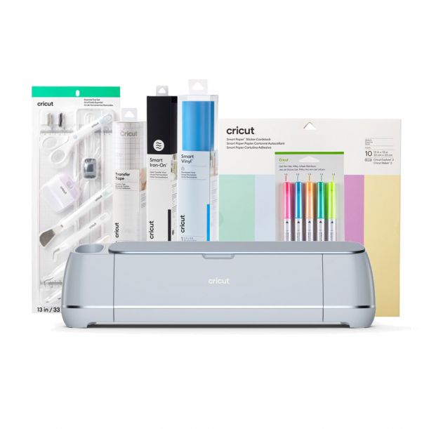 Cutting Machine Bundle with Materials and Tools