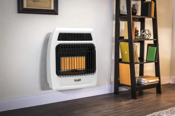Vent-Free Natural Gas Infrared Wall Heater with Thermostat