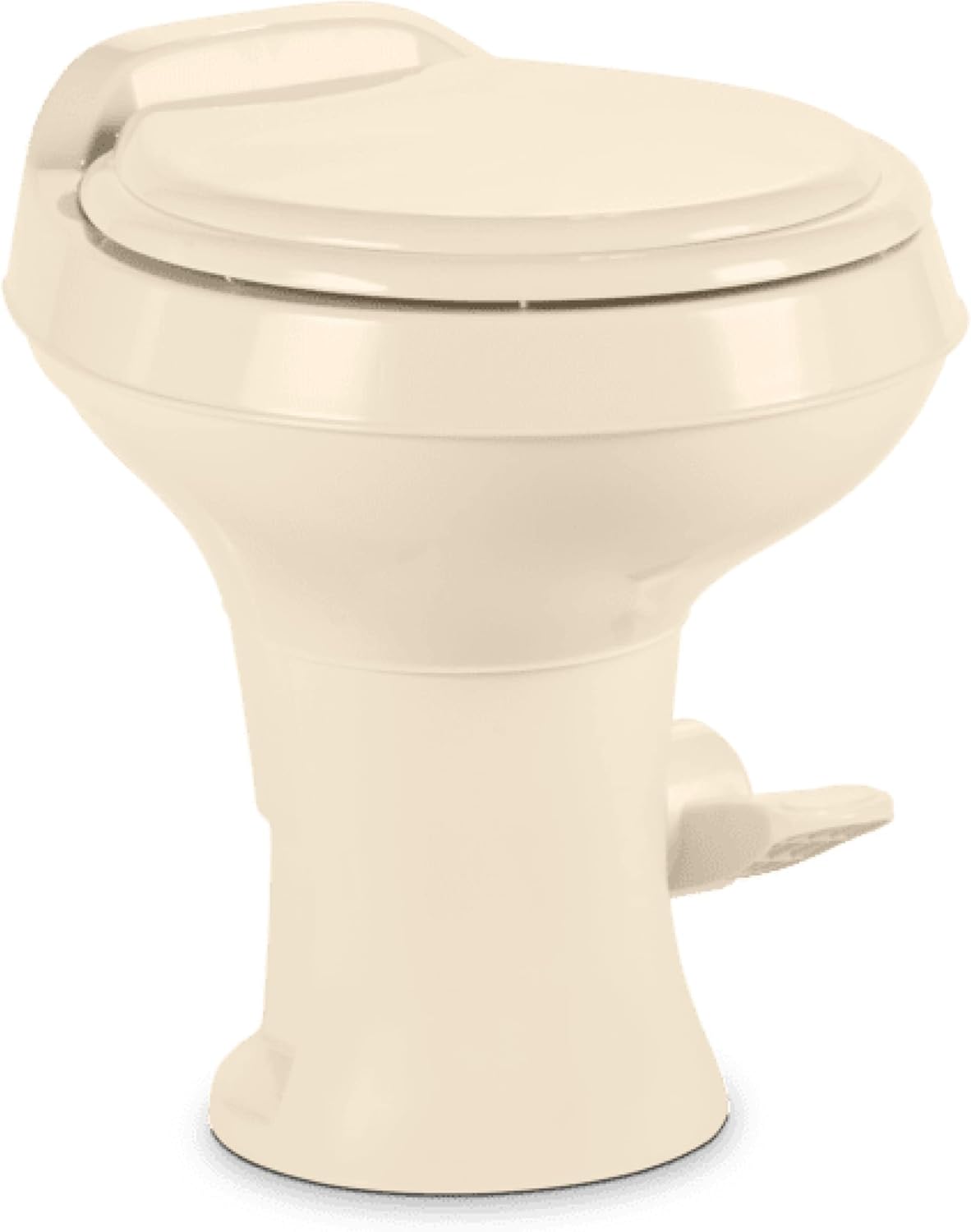 Standard-Height RV Toilet - White