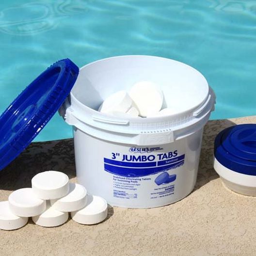 3-Inch Pool Chlorine Tablets - 20 Lb. Bucket