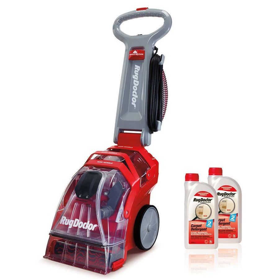 Deep Carpet Cleaner with 2 x 1L Carpet Detergent - Option 2
