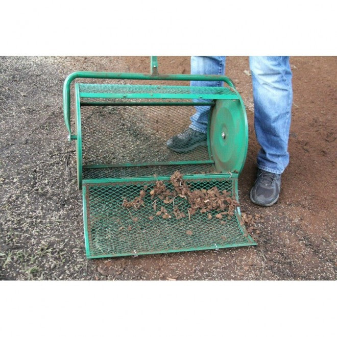 Compost and Peat Moss Spreader