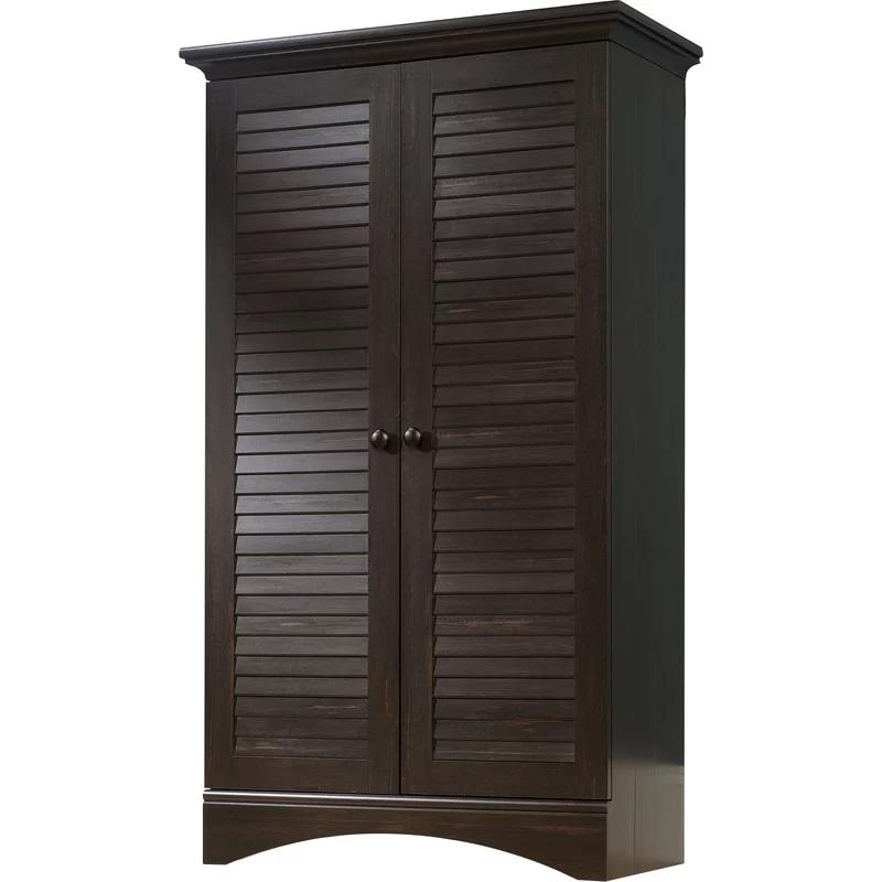 Manufactured Wood Armoire with Storage