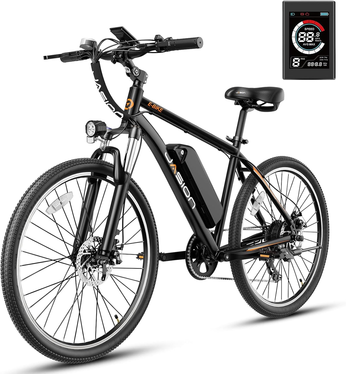 500W Electric Bike with 40-Mile Range and 20 MPH Top Speed - Model EB5