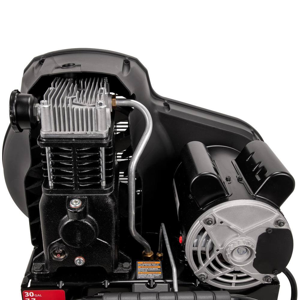 30-Gallon 175 PSI Oil-Lubricated Belt-Drive Portable Air Compressor - Model C304H