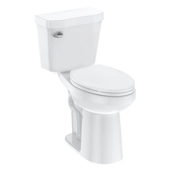 Elongated Two-Piece Toilet with Soft-Close Seat and 1.28 GPF Siphonic Flush - Option 2