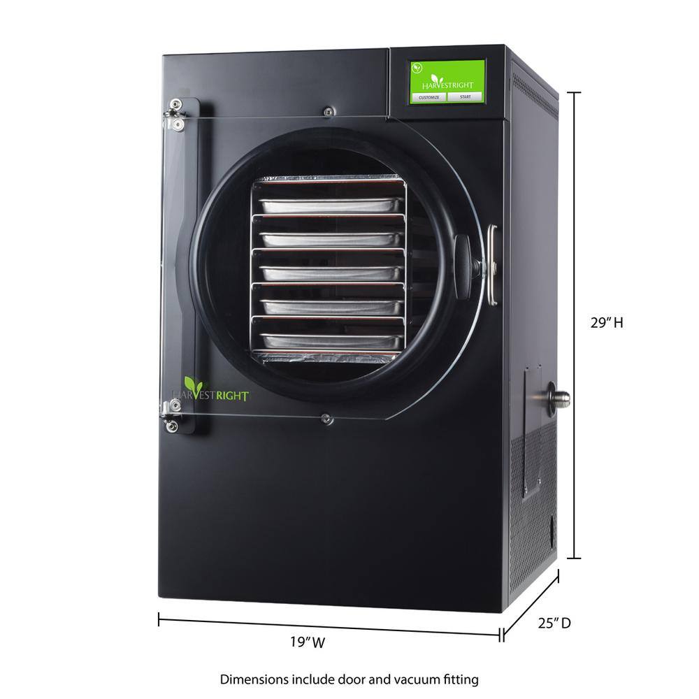 5-Tray Medium Freeze Dryer with Mylar Starter Kit - Model HRFD-SBL