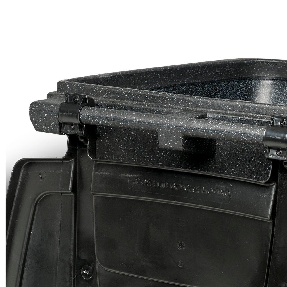 96-Gallon Wheeled Trash Can with Lid
