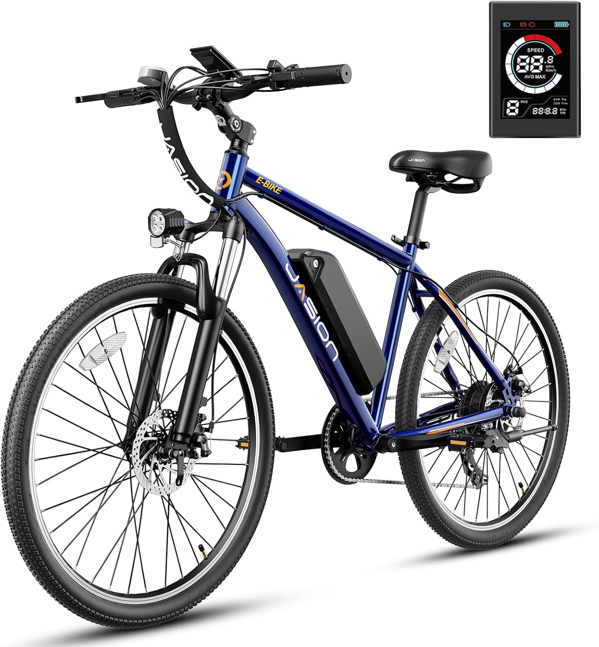 500W Electric Bike with 40-Mile Range and 20 MPH Top Speed - Model EB5