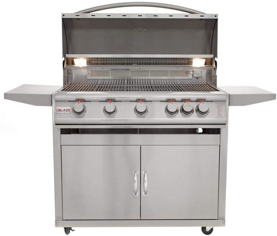 40-Inch Freestanding Propane Gas Grill with Lights