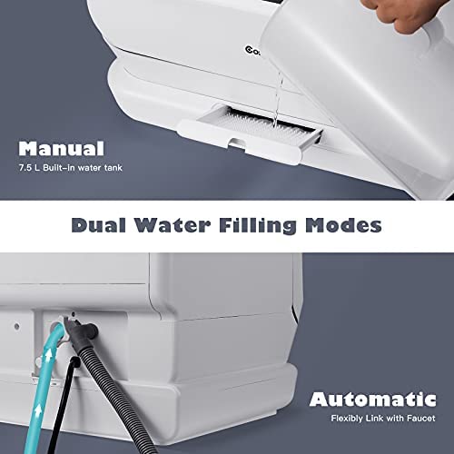 Portable Countertop Dishwasher with 7.5L Water Tank