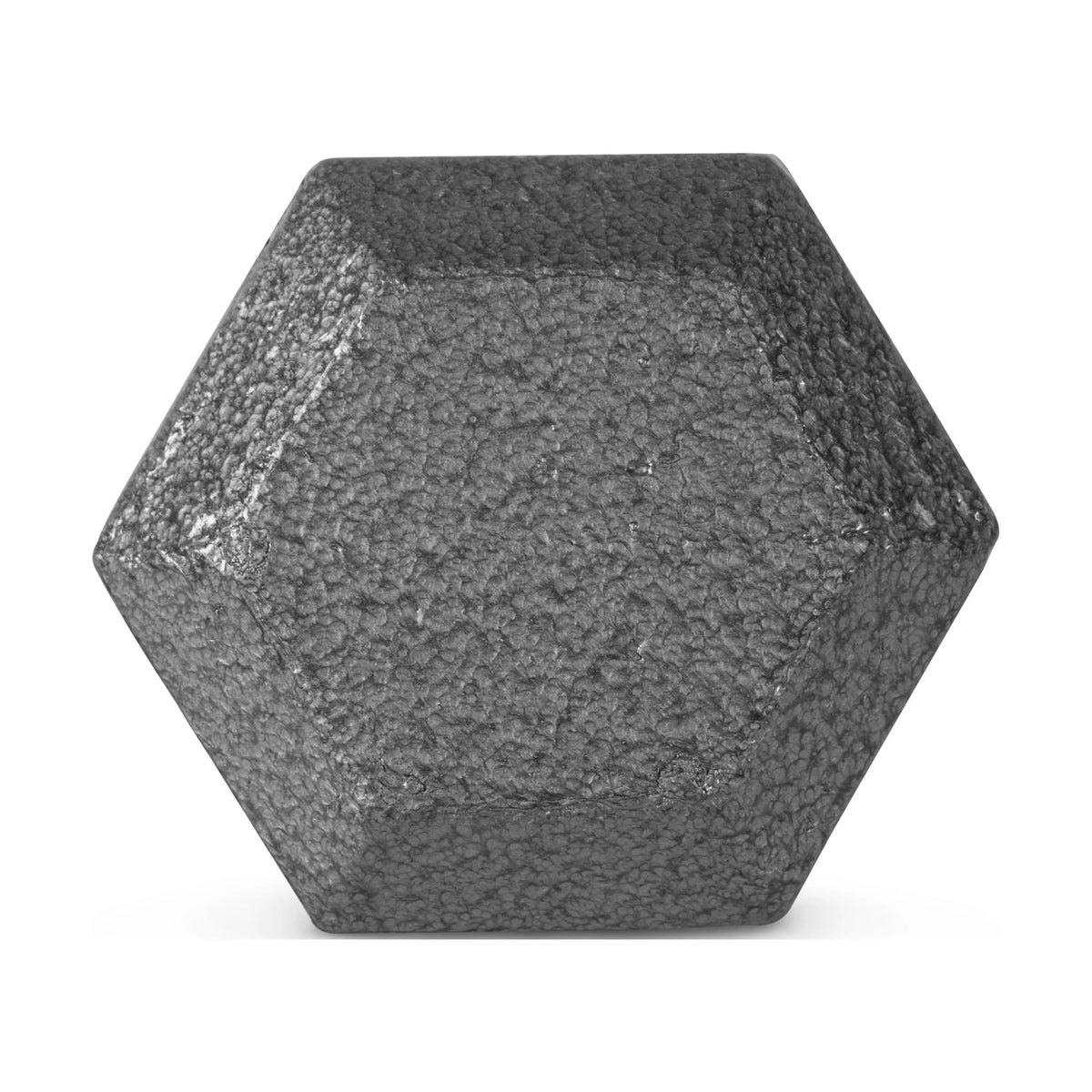 85lb Cast Iron Hex Dumbbell, Single