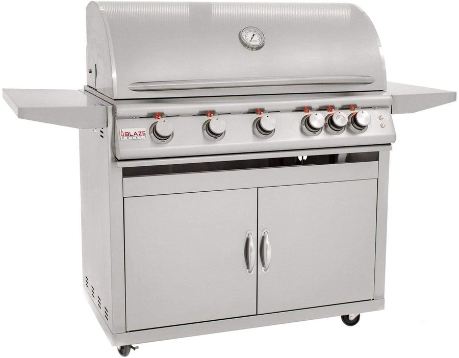 40-Inch Freestanding Propane Gas Grill with Lights