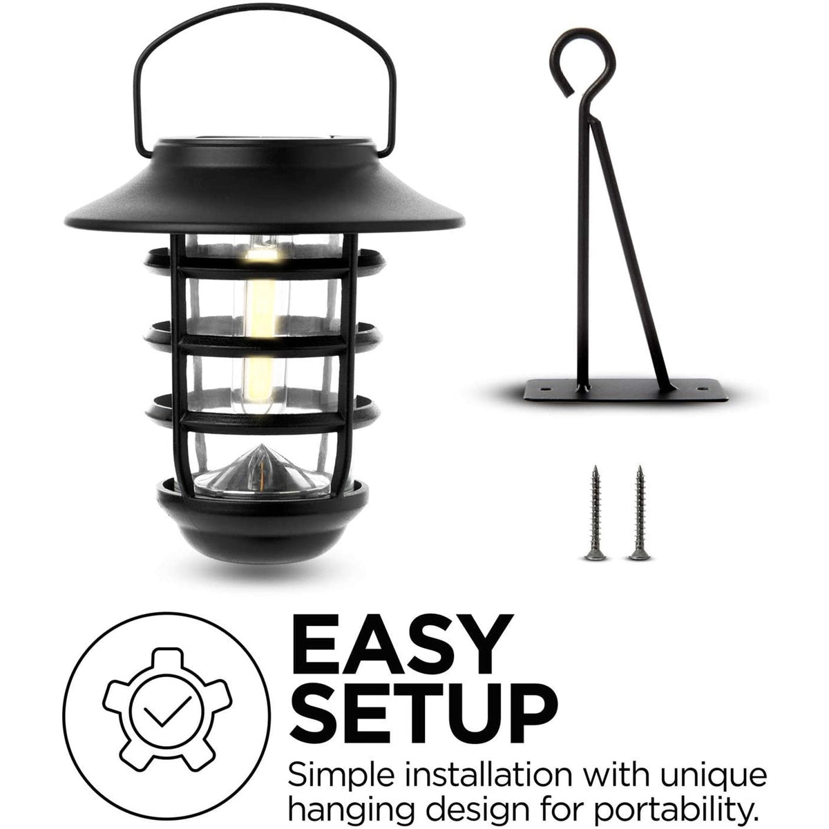 solar outdoor decorative glass wall lantern light no wiring