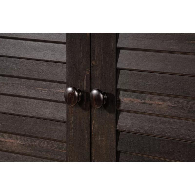 Manufactured Wood Armoire with Storage
